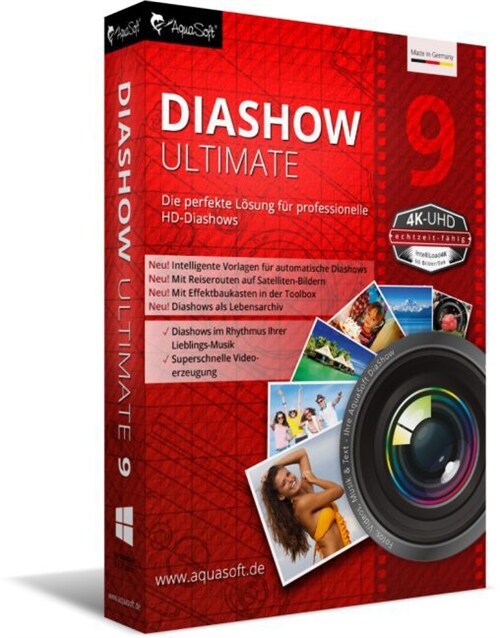 AquaSoft DiaShow 9 Ultimate, CD-ROM (CD-ROM)