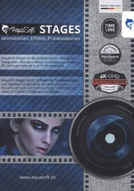 AquaSoft Stages, 1 DVD-ROM (DVD-ROM)