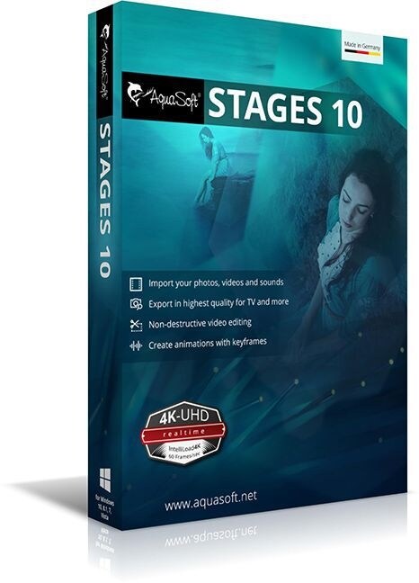AquaSoft Stages 10, 1 DVD-Rom (DVD-ROM)