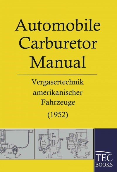 Automobile Carburetor Manual (Paperback)