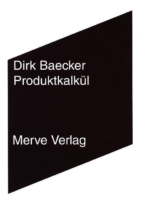 Produktkalkul (Paperback)