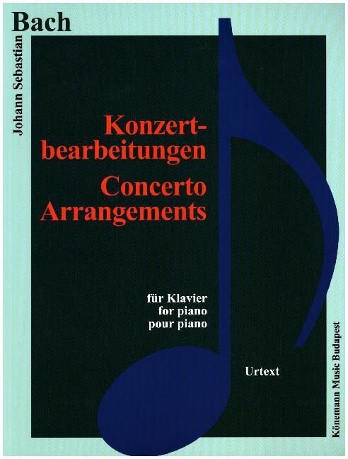 Konzertbearbeitungen. Concerto Arrangements (Sheet Music)