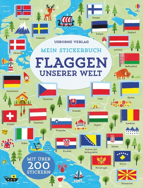 Mein Stickerbuch - Flaggen unserer Welt (Paperback)