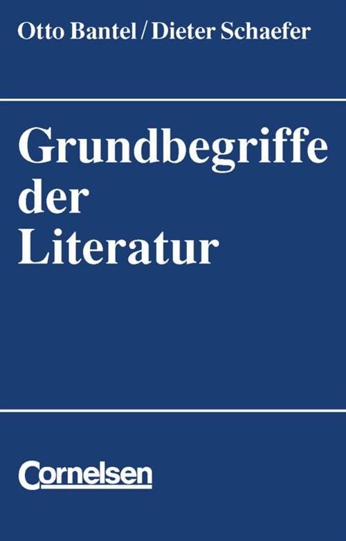 Grundbegriffe der Literatur (Paperback)