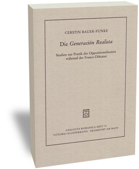 Die Generacion Realista (Paperback)