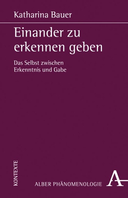 Einander zu erkennen geben (Paperback)