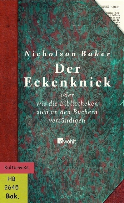 Der Eckenknick (Hardcover)