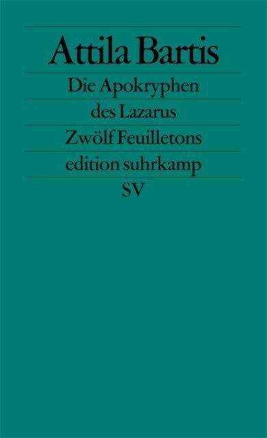 Die Apokryphen des Lazarus (Paperback)