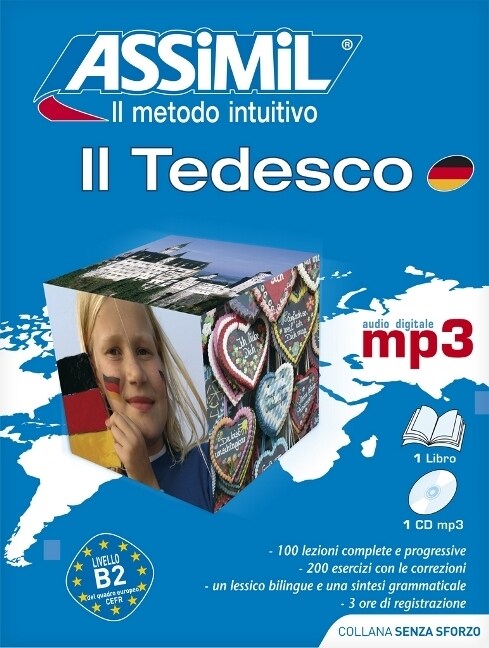 Assimil Il Tedesco, Lehrbuch und 1 MP3-CD (Hardcover)