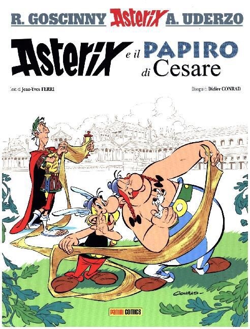 Asterix e il papiro di Cesare (Hardcover)