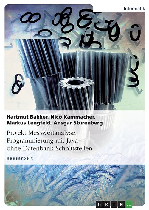 Projekt Messwertanalyse. Programmierung mit Java ohne Datenbank-Schnittstellen (Paperback)