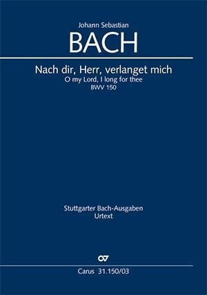 Nach dir, Herr, verlanget mich / Kantate Nr.150 h-Moll, Klavierauszug (Sheet Music)