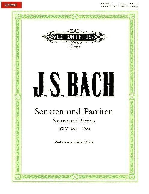 Sonatas and Partitas for Violin Solo BWV 1001-1006 (Sheet Music)