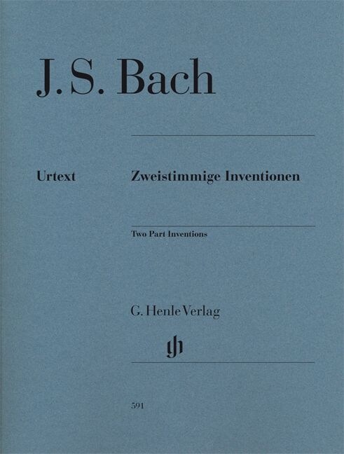 [중고] Zweistimmige Inventionen fur Klavier zu zwei Handen (Sheet Music)