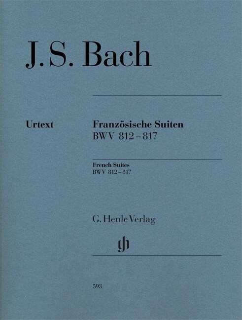 Franzosische Suiten BWV 812-817, fur Klavier (Sheet Music)