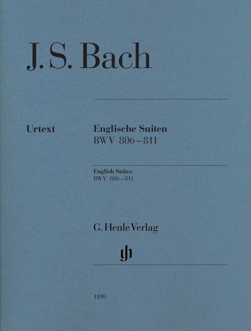 Englische Suiten BWV 806-811, fur Klavier (Sheet Music)