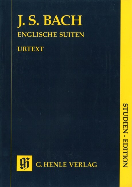 Englische Suiten BWV 806-811, Klavier, Studien-Edition (Sheet Music)