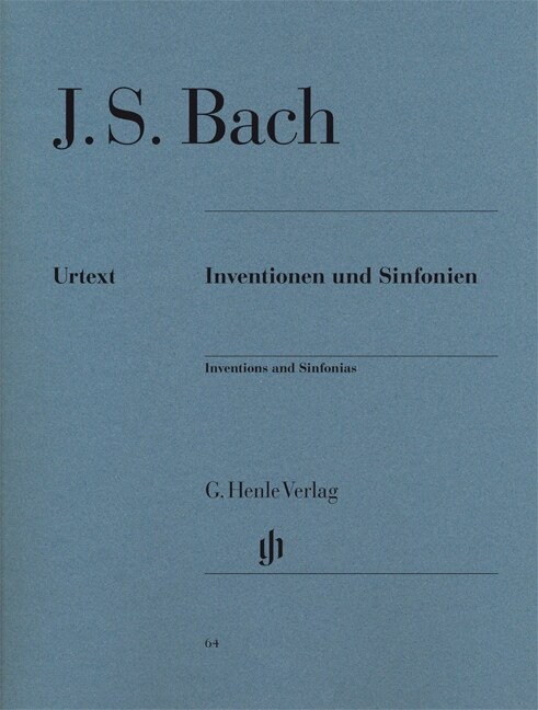 [중고] Inventionen und Sinfonien BWV 772-801, Klavier (Sheet Music)