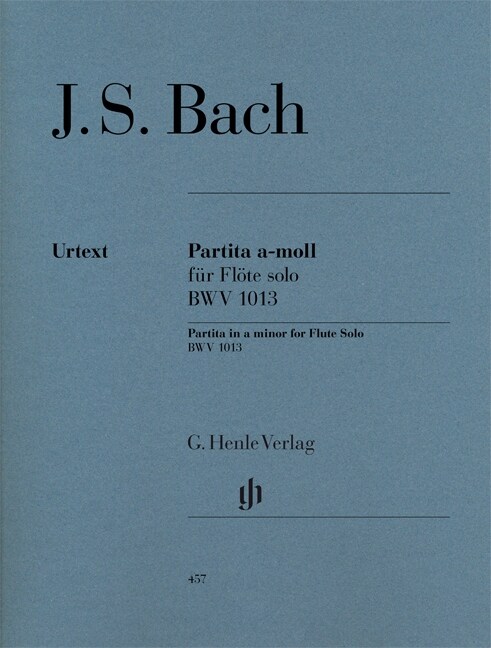 Partita a-Moll fur Flote solo BWV 1013 (Sheet Music)