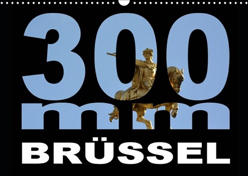 300mm - Brussel (Wandkalender 2019 DIN A3 quer) (Calendar)