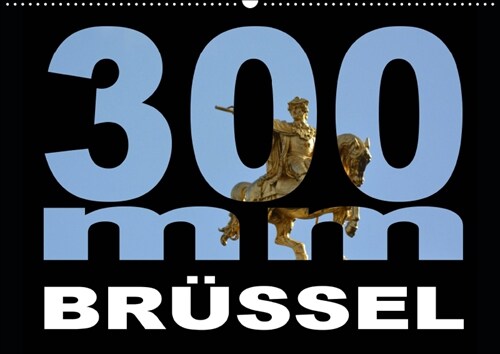 300mm - Brussel (Wandkalender 2019 DIN A2 quer) (Calendar)