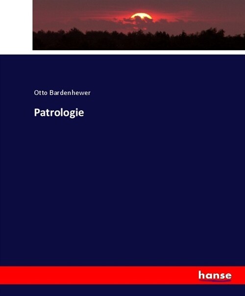 Patrologie (Paperback)