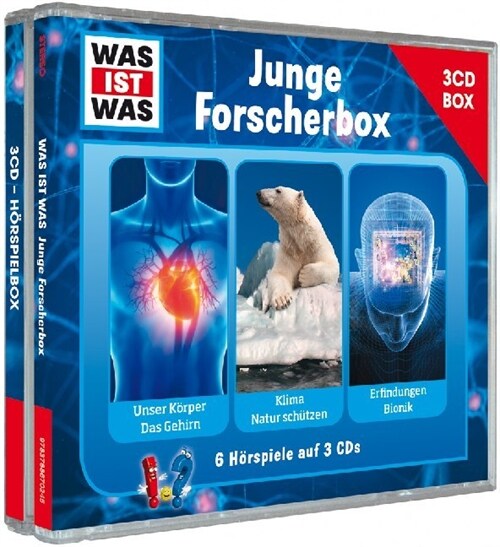 Was ist was Horspielbox: Junge Forscher-Box, 3 Audio-CDs (CD-Audio)