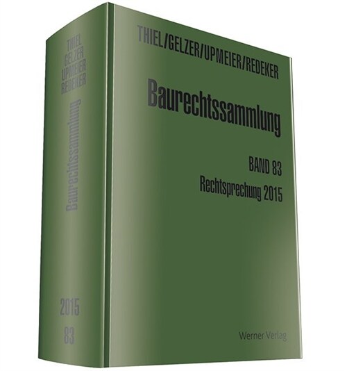 Rechtsprechung 2015 (Hardcover)