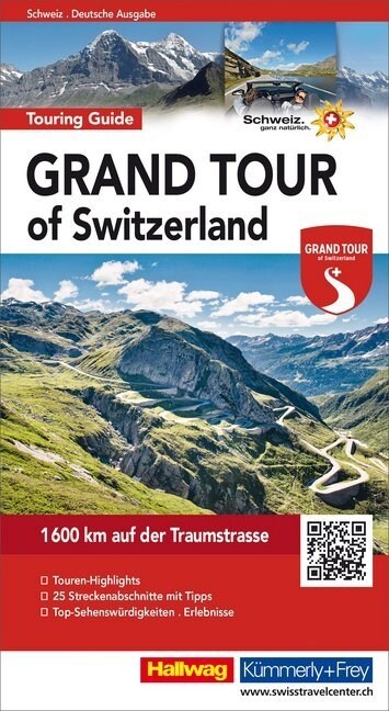 Grand Tour of Switzerland, Touring Guide (Paperback)