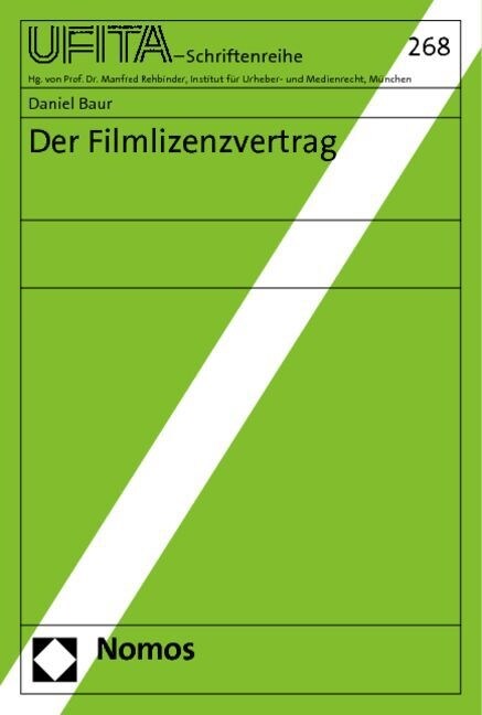 Der Filmlizenzvertrag (Paperback)