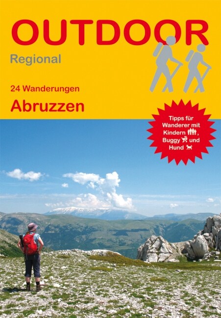 24 Wanderungen Abruzzen, m. 1 Beilage (Paperback)