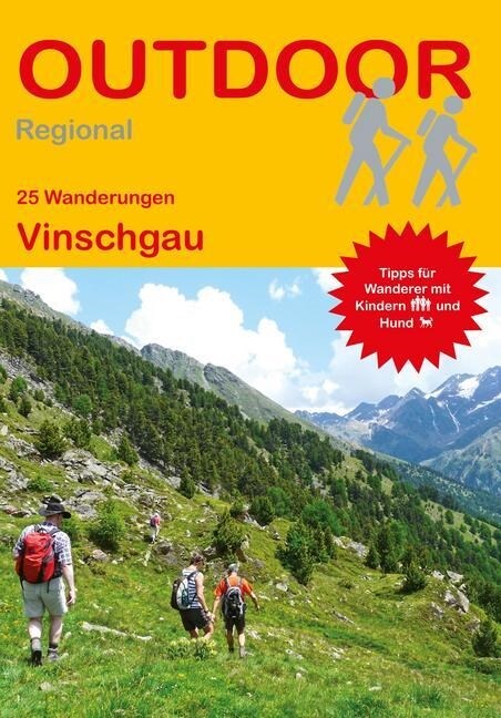 25 Wanderungen Vinschgau (Paperback)