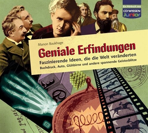 Geniale Erfindungen, 3 Audio-CDs (CD-Audio)