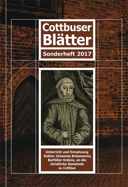 Cottbuser Blatter. Sonderh. 2017 (Paperback)