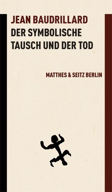 Der symbolische Tausch und der Tod (Hardcover)