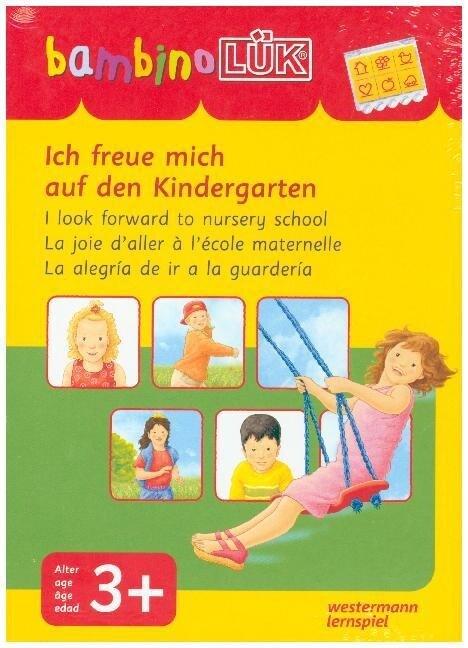 Ich freue mich auf den Kindergarten, Set (Game)