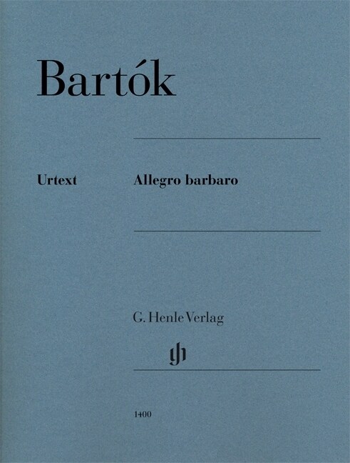 Allegro barbaro, Klavier zu zwei Handen (Sheet Music)