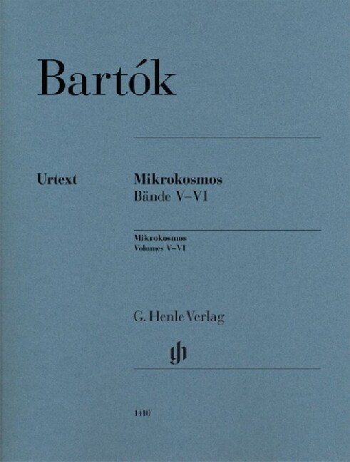 Mikrokosmos, Klavier zu zwei Handen. Bd.V-VI (Sheet Music)