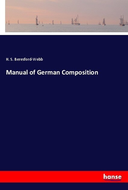 Manual of German Composition (Paperback)