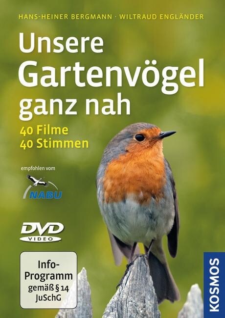 Unsere Gartenvogel ganz nah, 1 DVD (DVD Video)