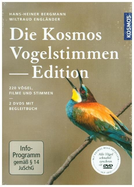 Die Kosmos-Vogelstimmen-Edition, 2 DVDs mit Begleitbuch (DVD Video)