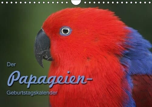 Der Papageien-Geburtstagskalender (Wandkalender immerwahrend DIN A4 quer) (Calendar)
