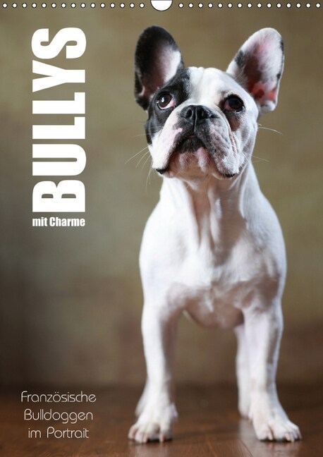 Bullys mit Charme - Franzosische Bulldoggen im Portrait (Wandkalender 2019 DIN A3 hoch) (Calendar)