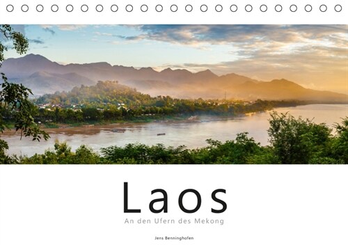 Laos - An den Ufern des Mekong (Tischkalender 2019 DIN A5 quer) (Calendar)