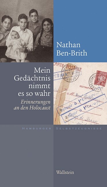 Mein Gedachtnis nimmt es so wahr (Hardcover)