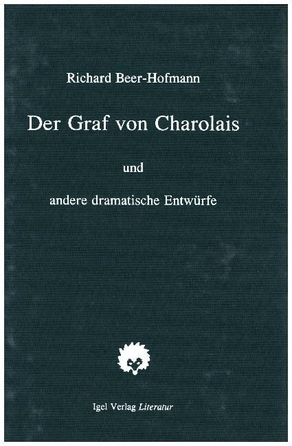 Der Graf von Charolais (Hardcover)