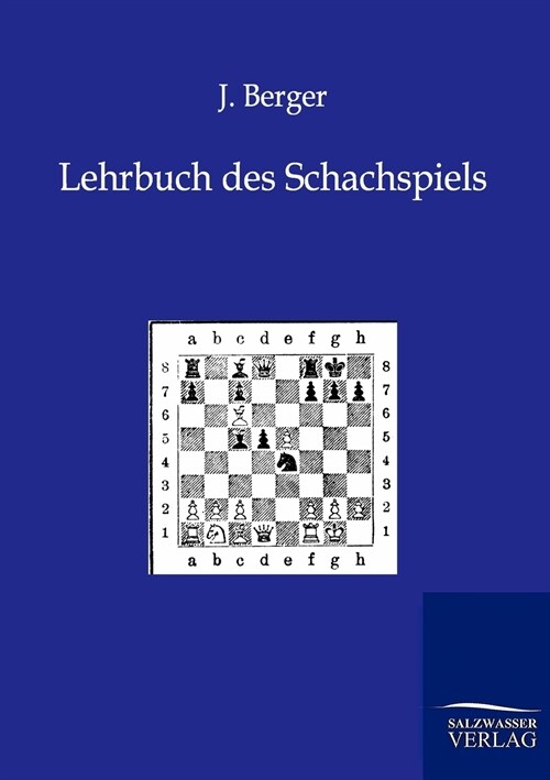 Lehrbuch des Schachspiels (Paperback)