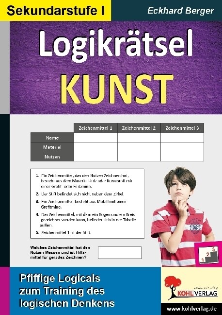 Logikratsel KUNST - Sekundarstufe I (Paperback)