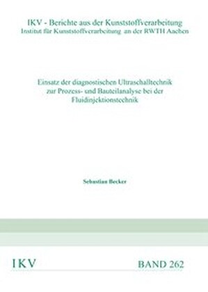 Einsatz der diagnostischen Ultraschalltechnik zur Prozess- und Bauteilanalyse (Paperback)