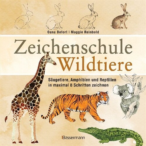 Zeichenschule Wildtiere (Paperback)